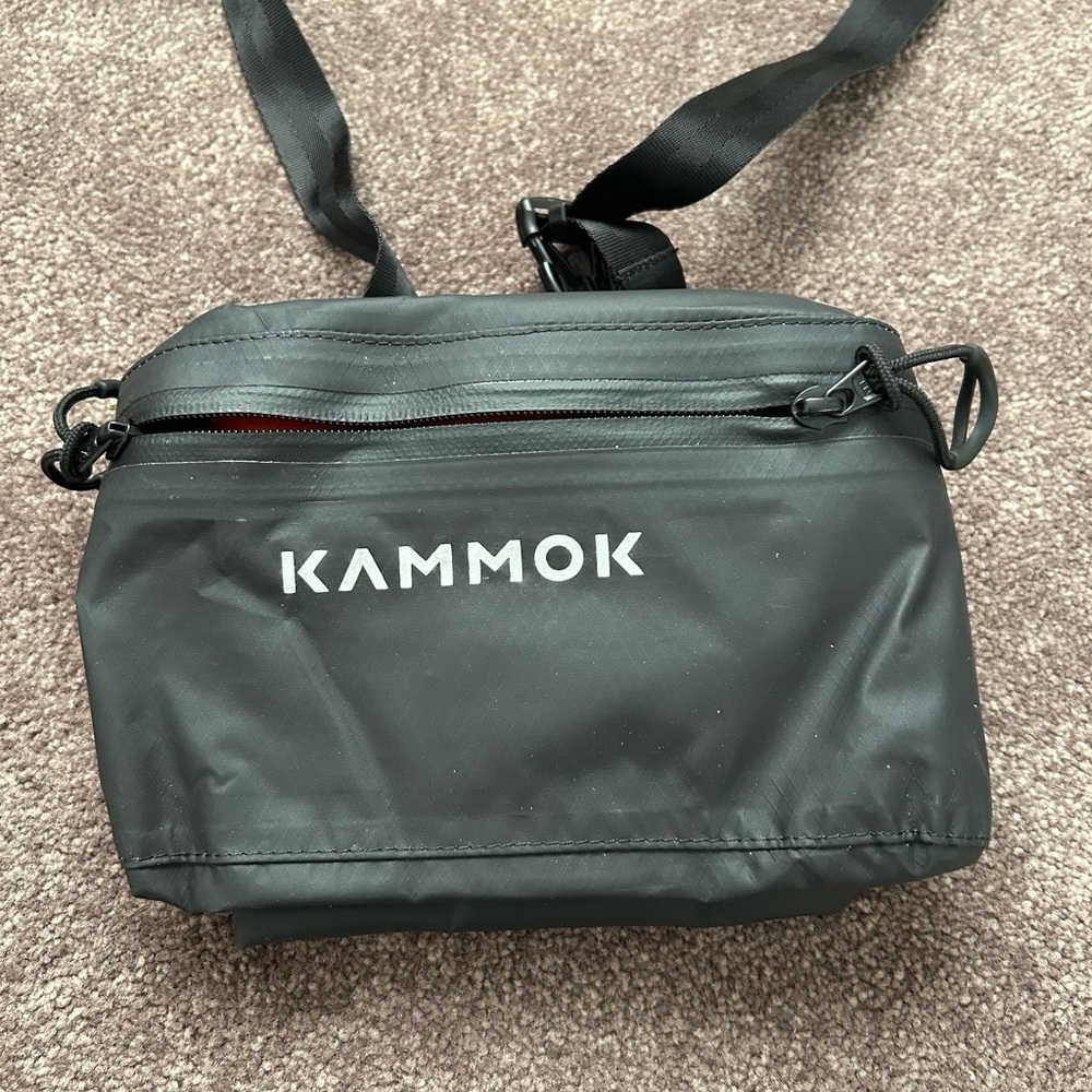 Kammok Black Waist Fanny Pack Bag Climbing Hiking Pack Small Waterproof